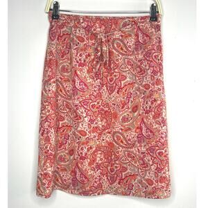 Vintage Apostrophe paisley skirt size 4